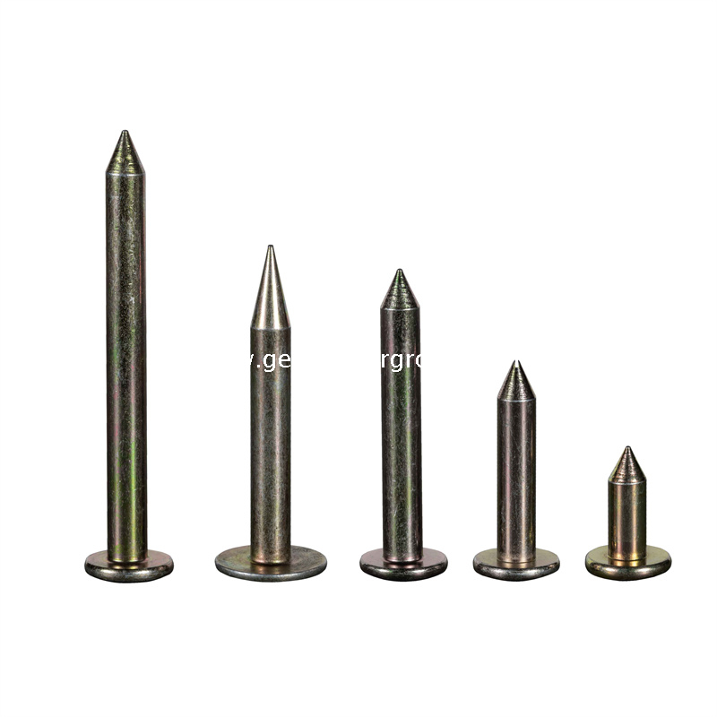 Stahlvermessungsnagel