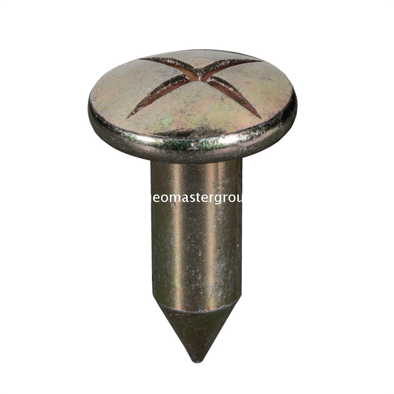 Stahlvermessungsnagel