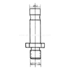 Prismenstab-Adapter (M12-M12)