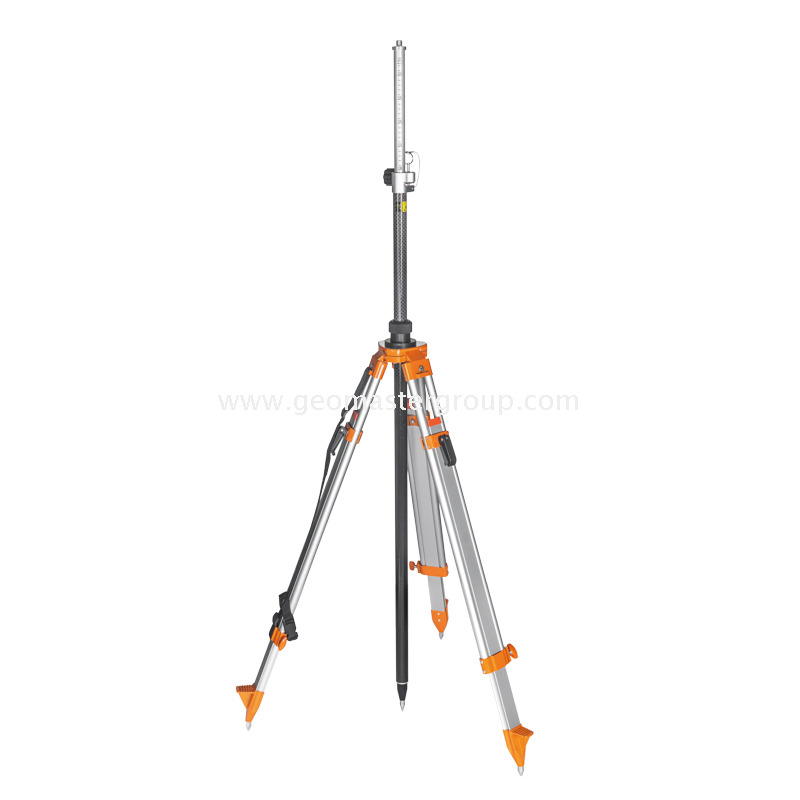 Al & Carbon RTK-Stange (2,5 m, PinLoc4) 