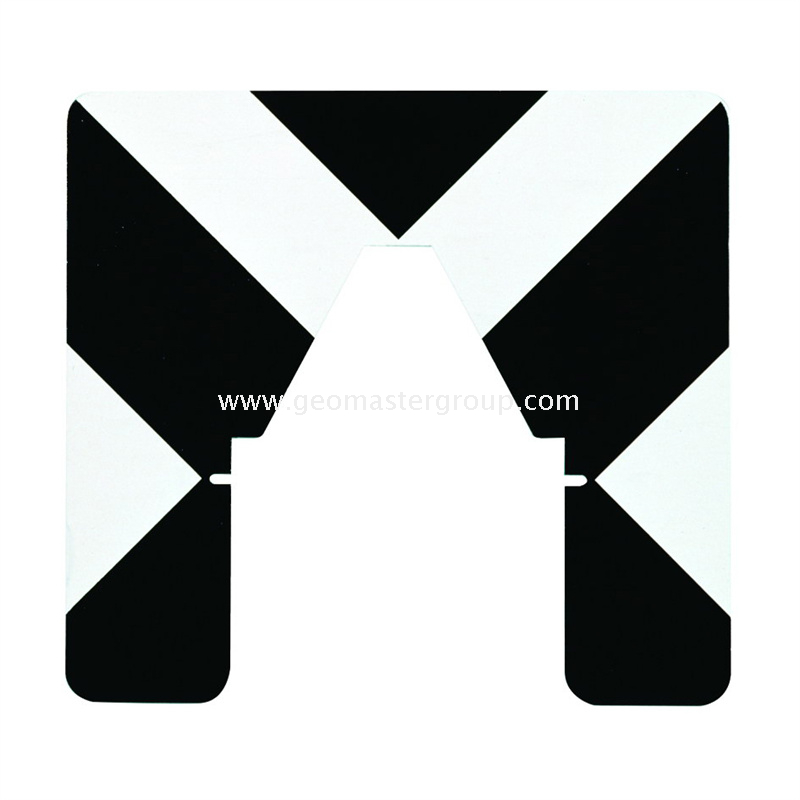 Prismenhalter und Zielscheibe (185 x 200 mm)