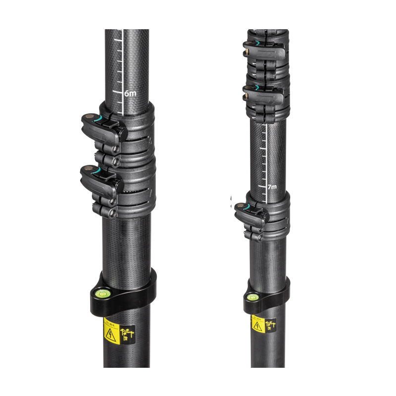 GPS-Stab aus Al-Carbon (8 m) 