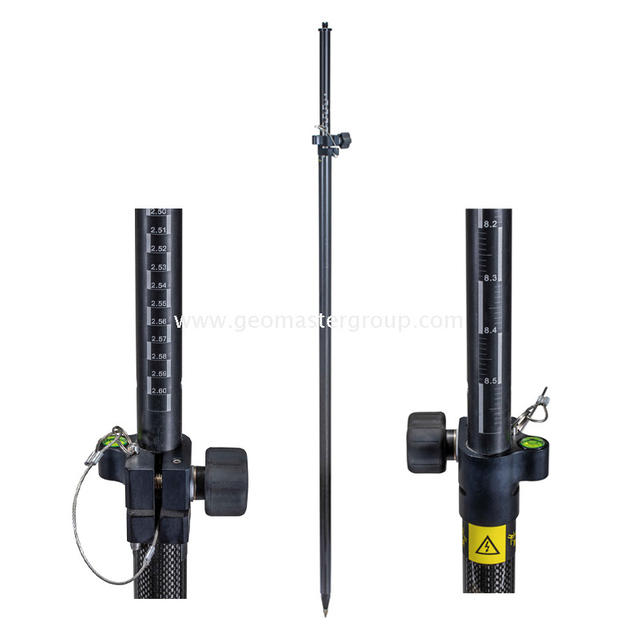 Al & Carbon Roboterstange (2,6 m, PinLoc4) 