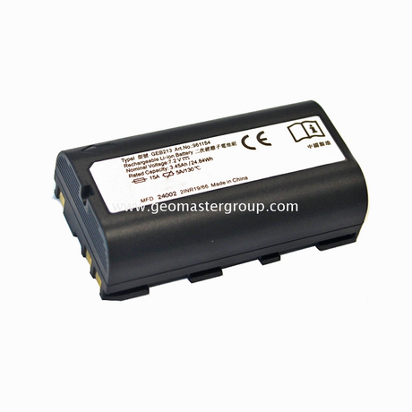 Lithium -Vermessungsbatterie (7,2 V, 3,45AH, 24,84WH)