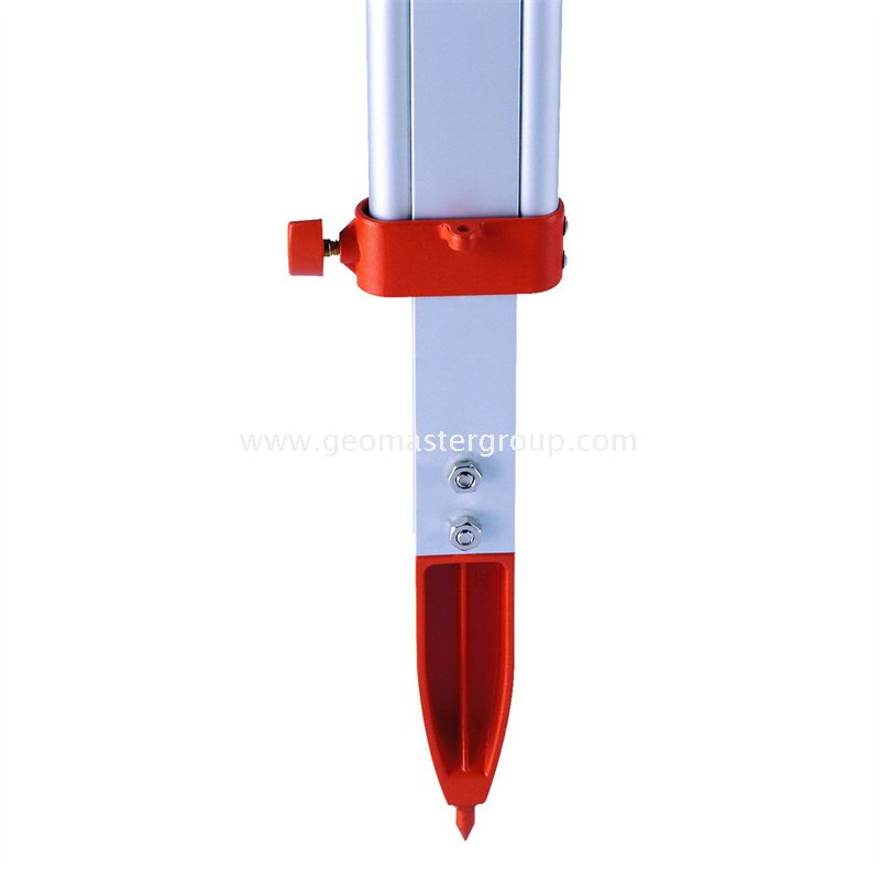 Mittelschwerer Stativ (flacher Kopf, zwei Schlösser)