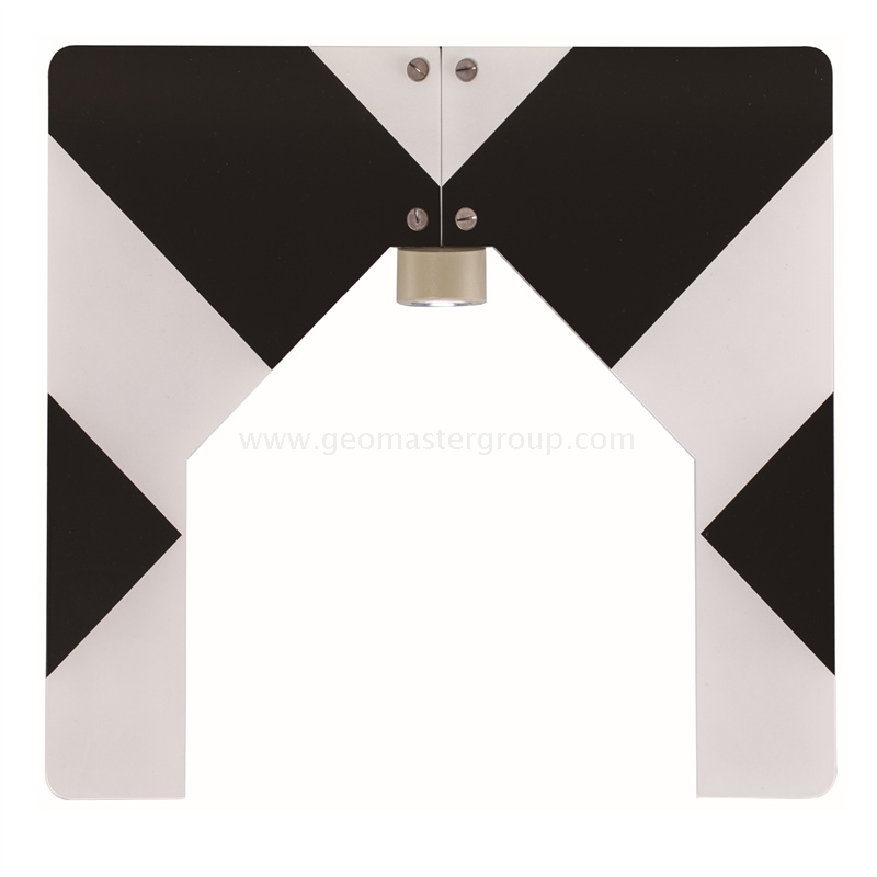 Prismenhalter und Zielscheibe (225×300mm,Tri)