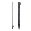 Al & Carbon RTK-Stange (2,5 m, PinLoc4) 