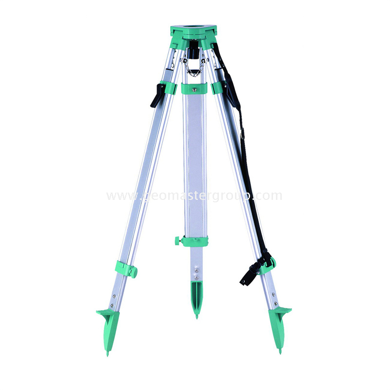 Mittelschwerer Stativ (flacher Kopf, zwei Schlösser)