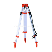 Mittelschwerer Stativ (flacher Kopf, zwei Schlösser)