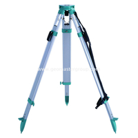 Leichter Stativ (flacher Kopf, Dual-Schlösser)