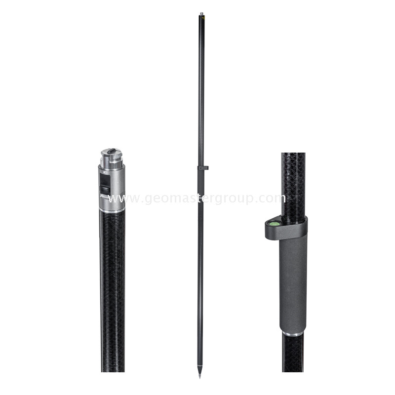 Vollcarbon-GNSS-Stab (2 m, 2 Sek.)