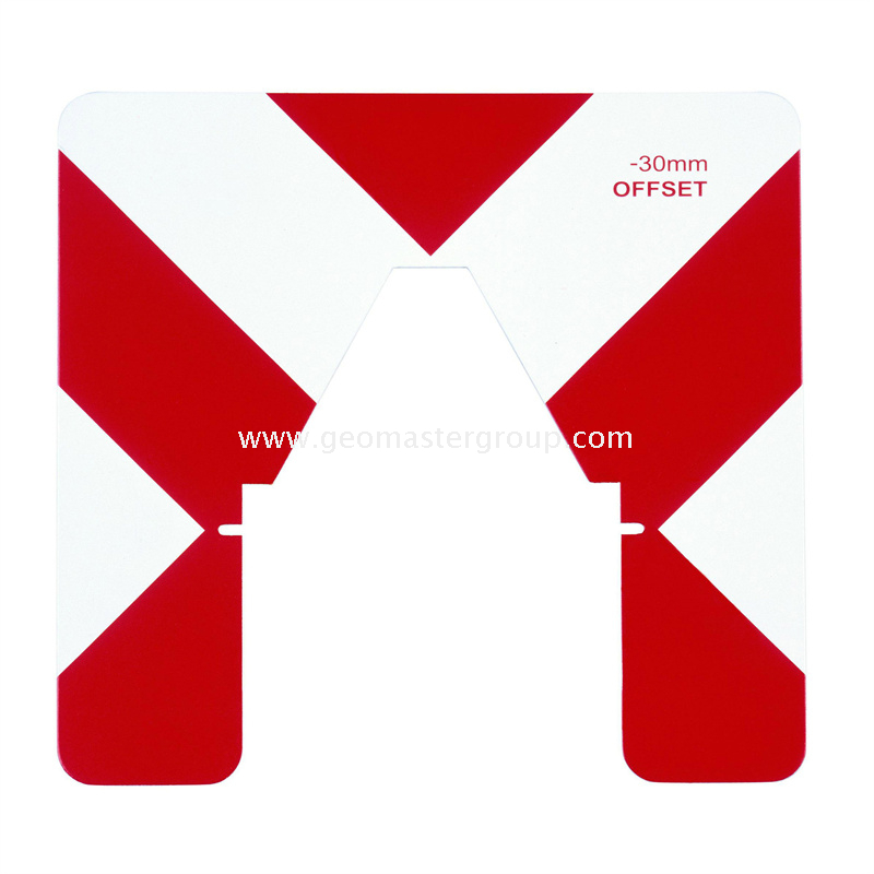 Prismenhalter und Zielscheibe (185 x 200 mm)