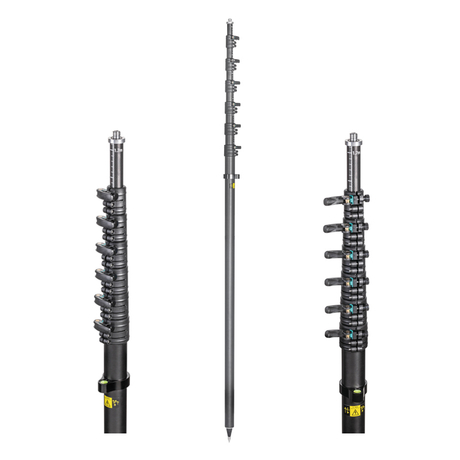 GPS-Stab aus Al-Carbon (8 m) 