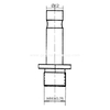 Prismenstab-Adapter (M16-M12)
